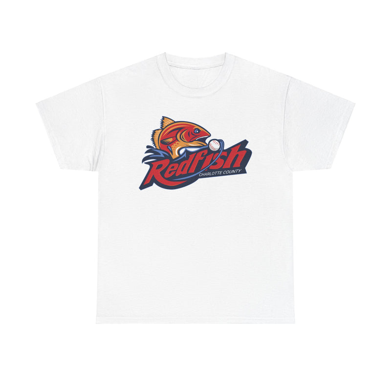 Load image into Gallery viewer, Charlotte County Redfish Florida South Coast League Baseball 2007 T-shirt