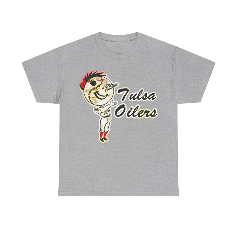 Load image into Gallery viewer, Tulsa Oilers Mascot Logo Oklahoma Baseball T-shirt