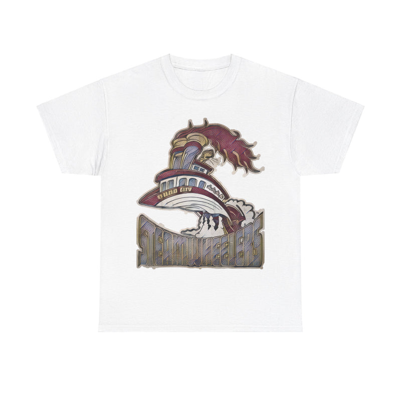 Load image into Gallery viewer, Quad City Steamwheelers Illinois Arena Football Team T-shirt