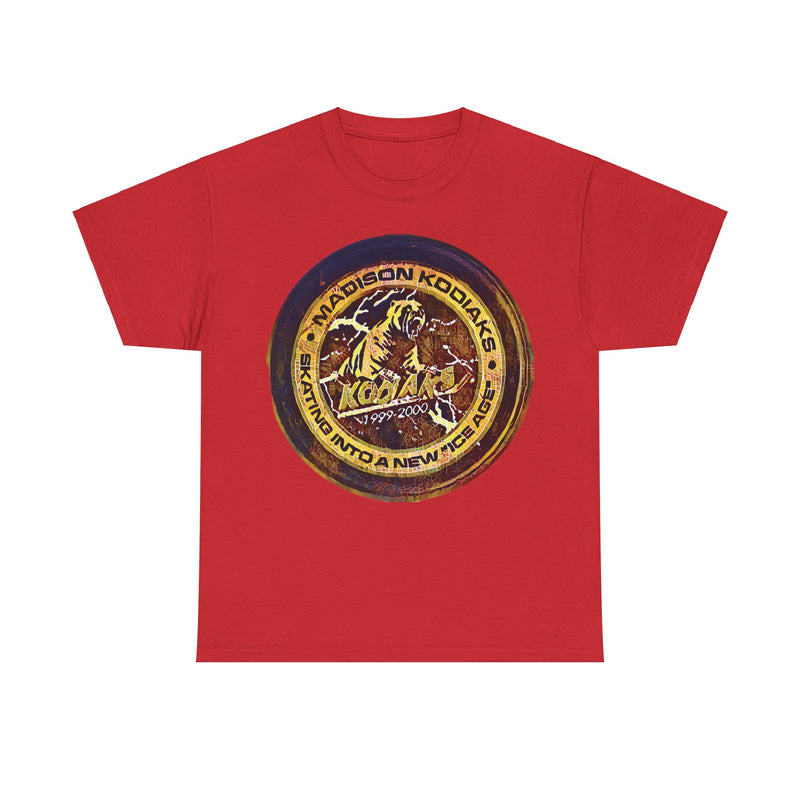 Load image into Gallery viewer, Madison Kodiaks Wisconsin Hockey Team T-shirt