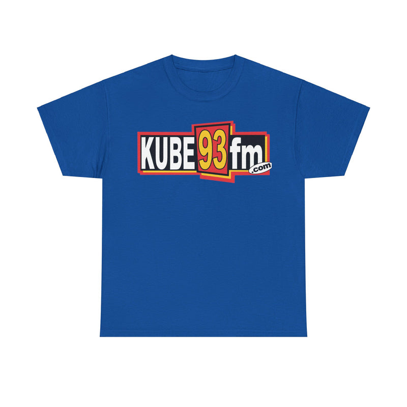 Load image into Gallery viewer, Kube 93 FM Seattle Washington Logo Radio Station T-shirt