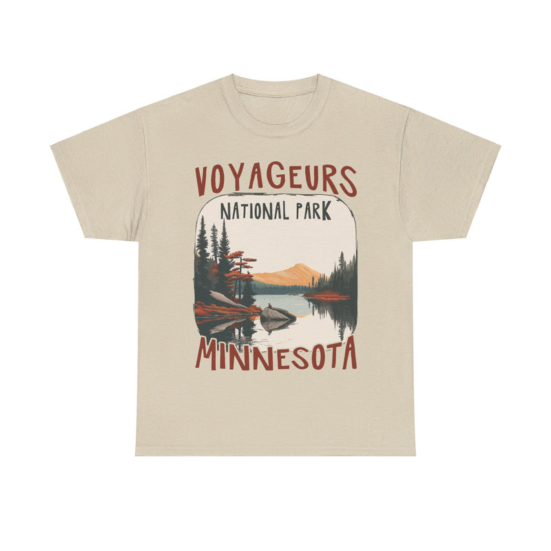 Load image into Gallery viewer, Voyageurs National Park Minnesota Poster Print T-shirt