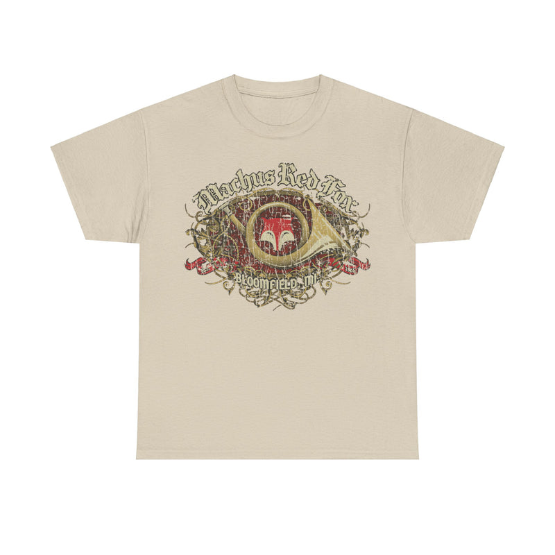Load image into Gallery viewer, Machus Red Fox 1965 Bloomfield Michigan Restaurant T-shirt