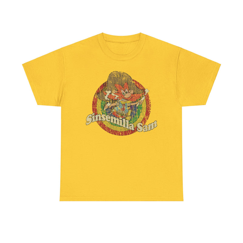 Load image into Gallery viewer, Sinsemilla Sam 1982 Cannabis Cowboy Peace T-shirt