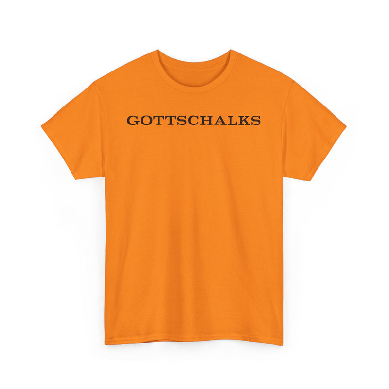 Load image into Gallery viewer, Gottschalks Simple Black Text Department Store Logo T-Shirt