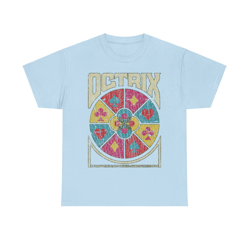 Load image into Gallery viewer, Octrix Game of Eights 1970 Card Game T-shirt