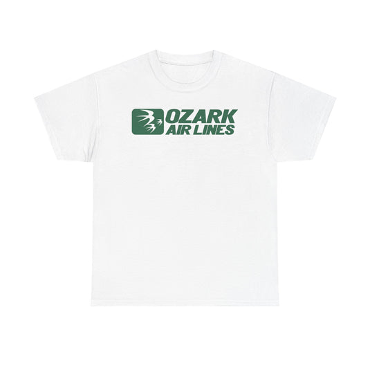 Ozark Airlines Green Logo Regional Aviation Collectible Nostalgia T-shirt