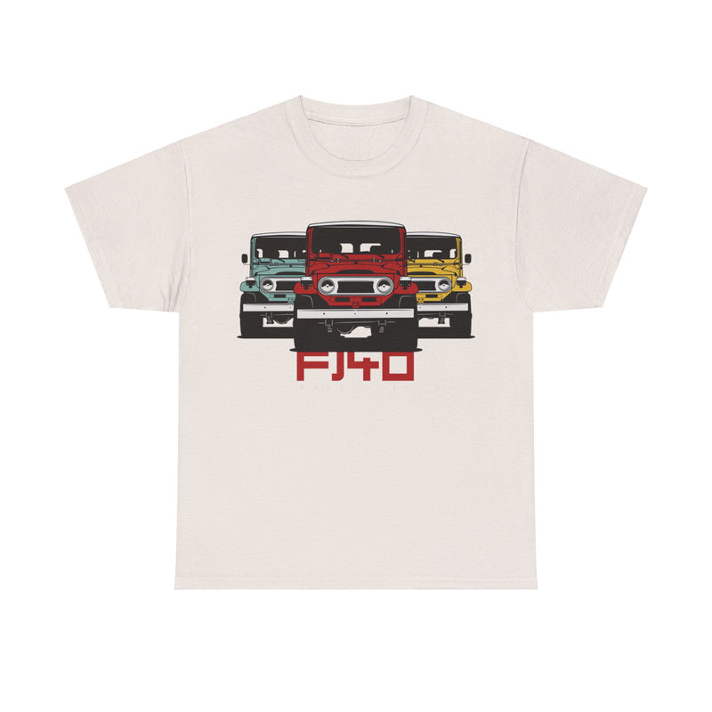 Load image into Gallery viewer, Toyota Land Cruiser FJ40 Trio Car T-shirt