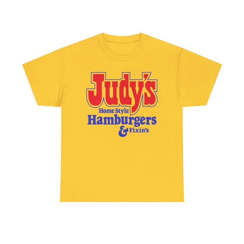 Load image into Gallery viewer, Judy's Home Style Hamburgers Fixins Vintage Logo Chain T-Shirt