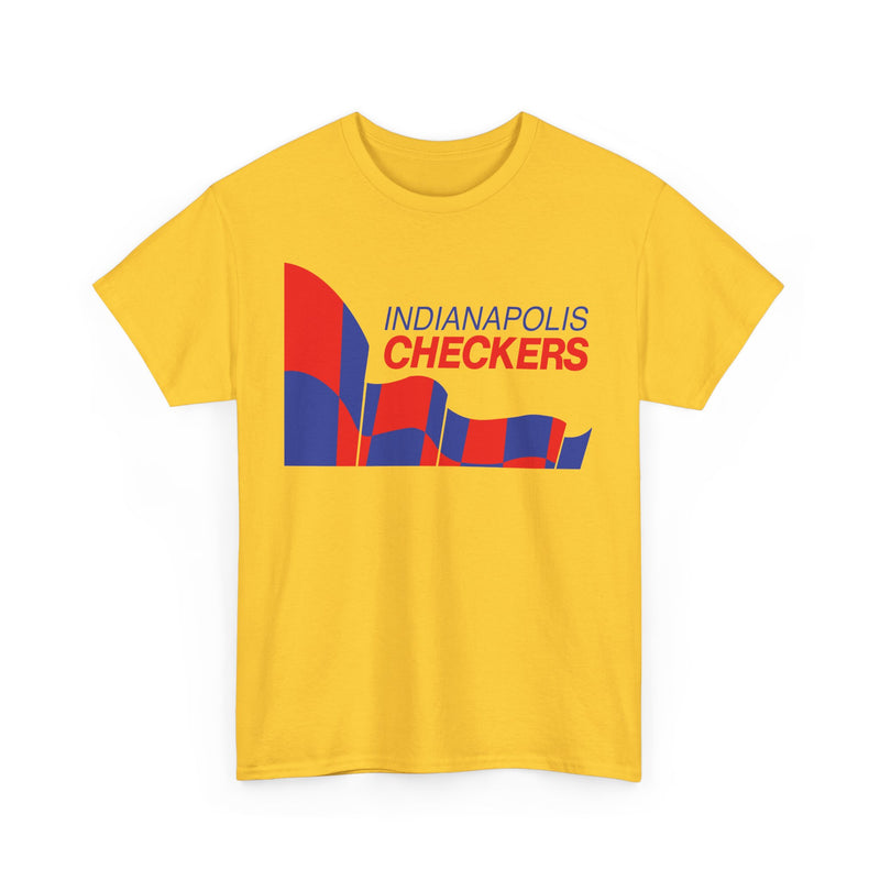 Load image into Gallery viewer, Indianapolis Checkers Central Hockey League 1979-1987 T-shirt