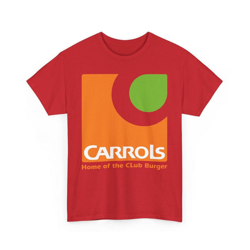 Load image into Gallery viewer, Carrols Home of Club Burger Vintage Classic Chain Restaurant Logo T-Shirt