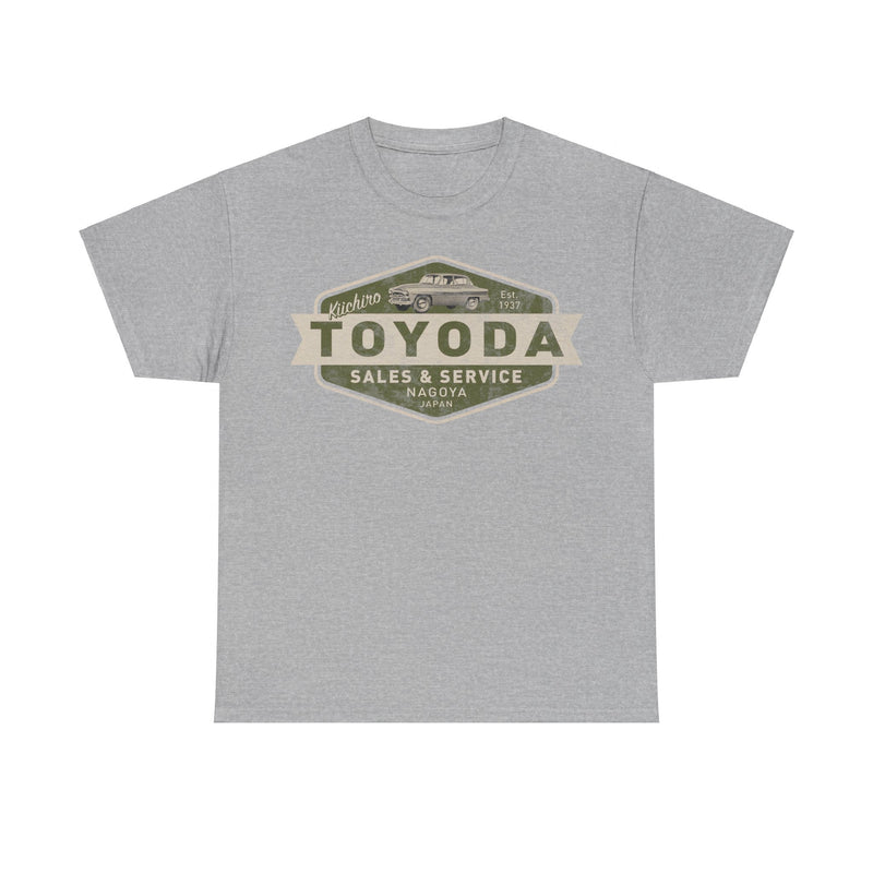 Load image into Gallery viewer, Kiichiro Toyoda Toyota Est 1937 Nagoya Japan Car T-shirt