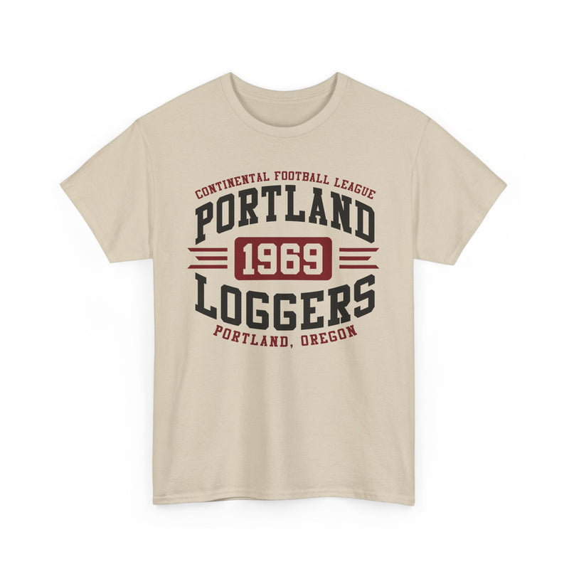 Load image into Gallery viewer, Portland Loggers Oregon Football 1969 T-shirt