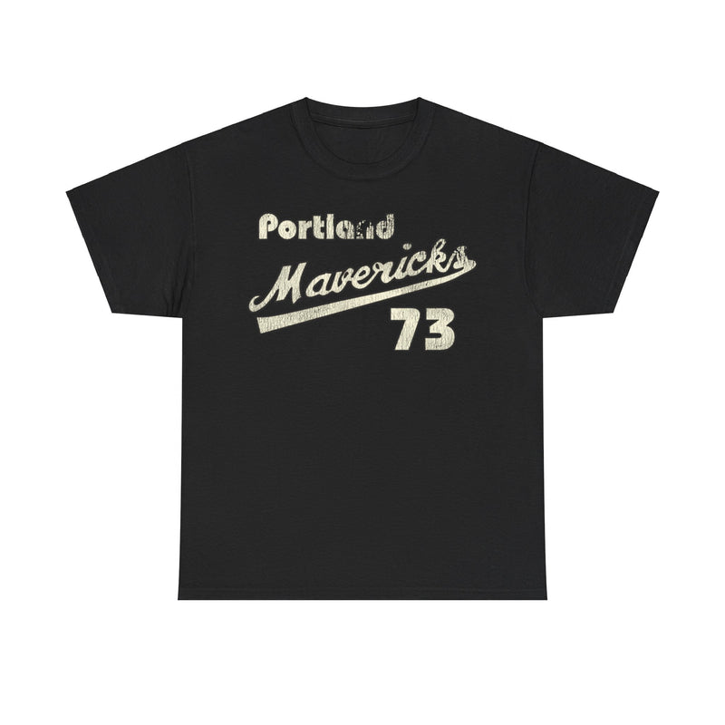 Load image into Gallery viewer, Portland Mavericks Distressed Logo Oregon Baseball T-shirt
