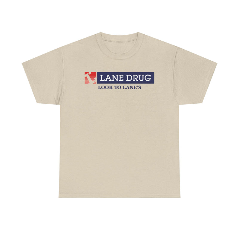 Load image into Gallery viewer, Lane Drug T-Shirt - Pharmacy Chain Logo Tee - Drugstore