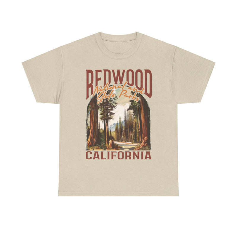 Load image into Gallery viewer, Redwood National Park California Poster Print T-shirt