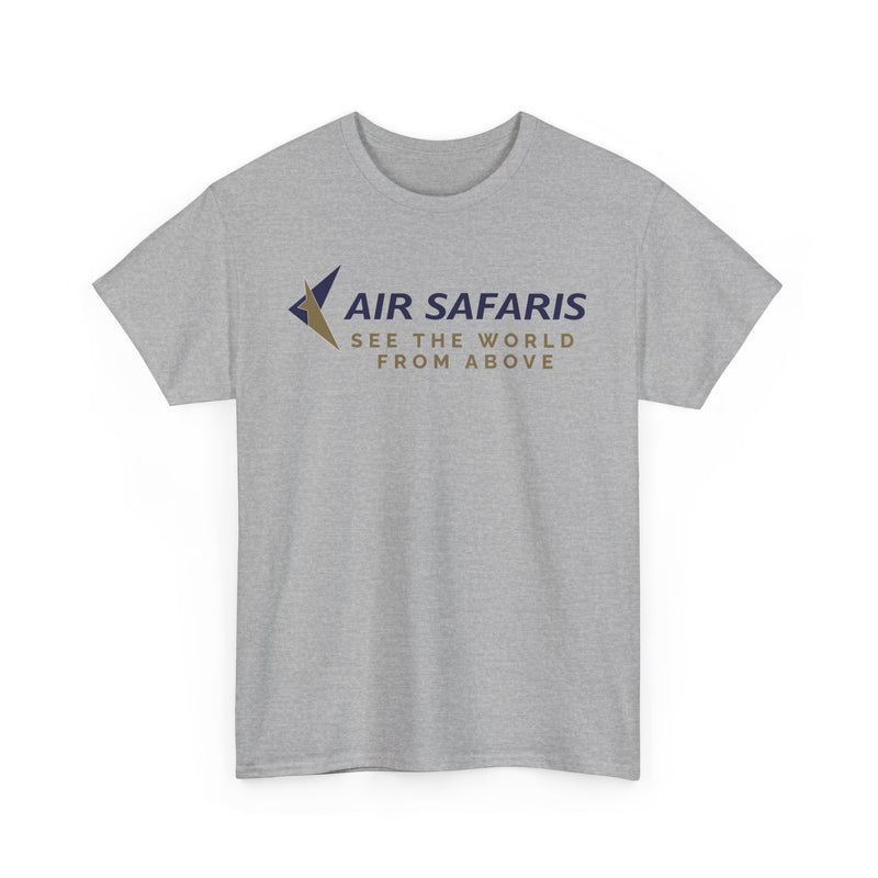 Load image into Gallery viewer, Air Safaris See the World From Above Vintage Airline Logo Aviation T-shirt