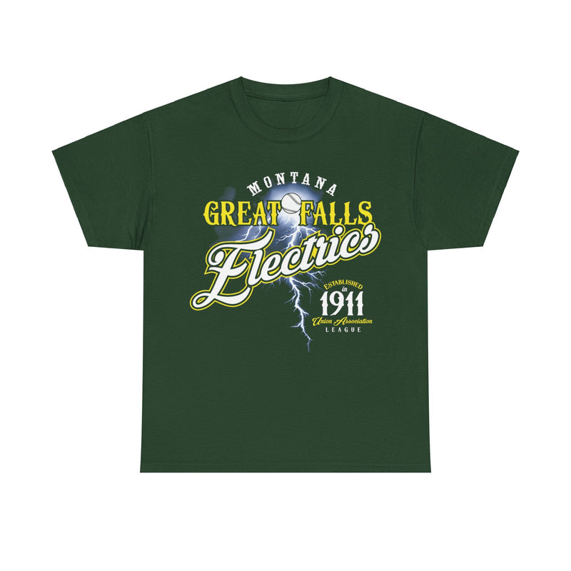 Load image into Gallery viewer, Great Falls Electrics Est 1911 Montana Baseball T-shirt