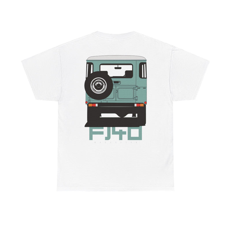 Load image into Gallery viewer, Toyota Land Cruiser FJ40 Green Car Double-sided T-shirt