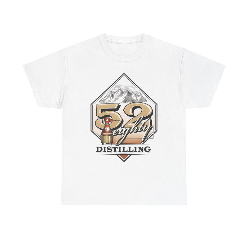 Load image into Gallery viewer, 52 Eighty Distilling T-Shirt - Bankrupt Spirits Industry Logo Tee