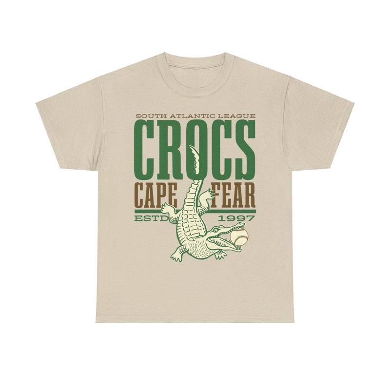 Load image into Gallery viewer, Cape Fear Crocs Est 1997 North Carolina Baseball Team T-shirt