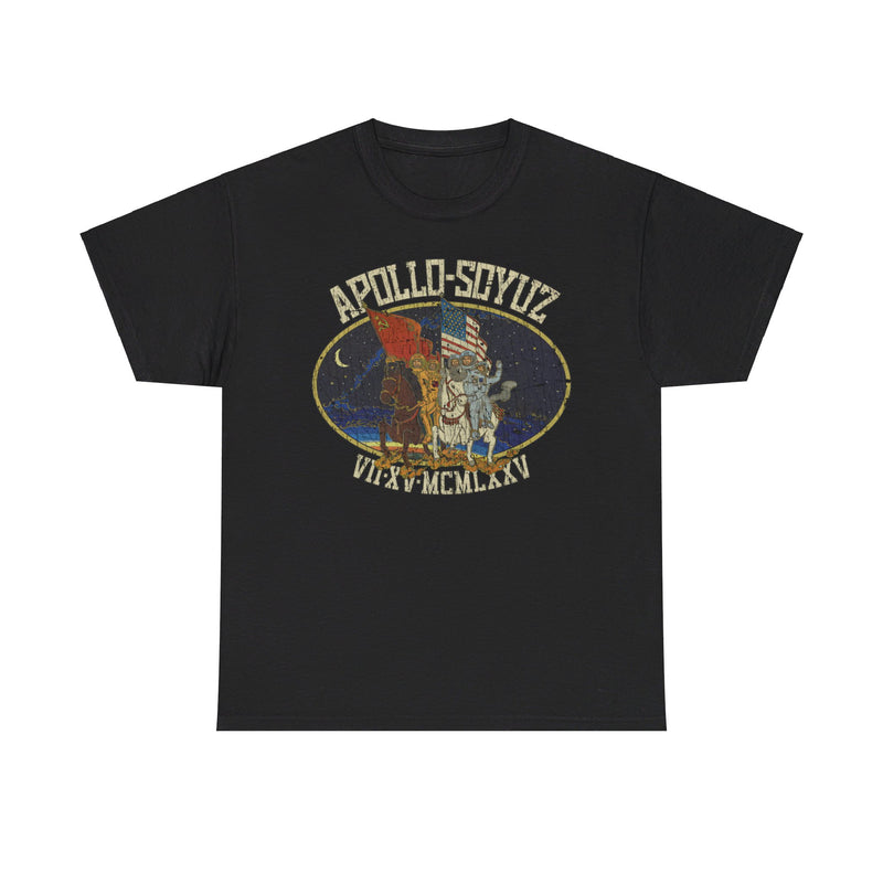 Load image into Gallery viewer, Apollo-Soyuz 1975 First Spaceflight T-shirt