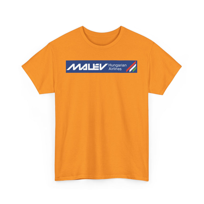 Load image into Gallery viewer, Malev Hungarian Airlines Vintage European Flag Carrier Aviation T-shirt
