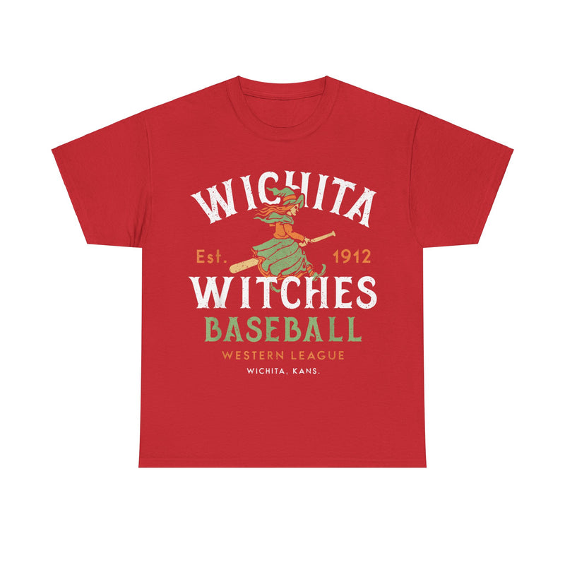 Load image into Gallery viewer, Wichita Witches Kansas Nostalgic Retro Baseball Team T-shirt