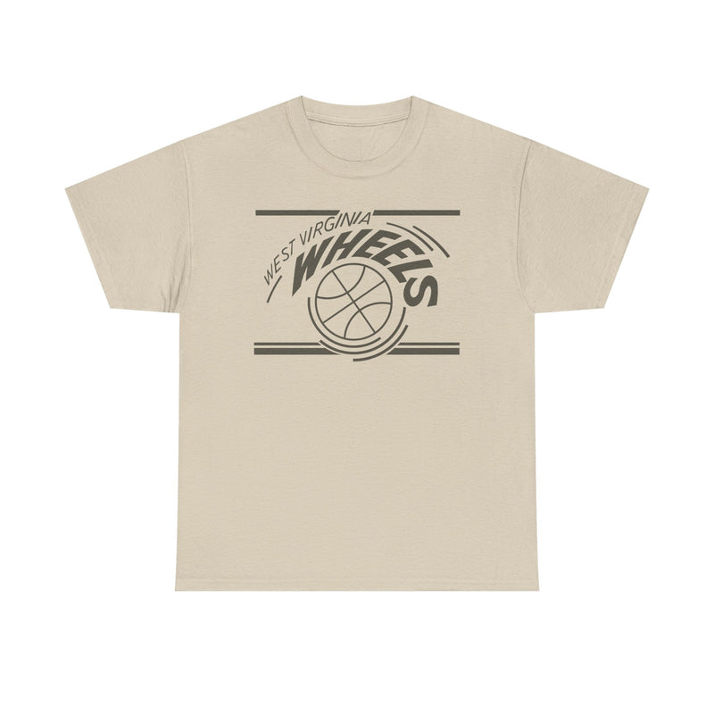 Load image into Gallery viewer, West Virginia Wheels Basketball 1978 All-American Alliance T-shirt