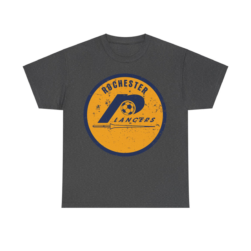 Load image into Gallery viewer, Rochester Lancers Logo New York Soccer Team T-shirt