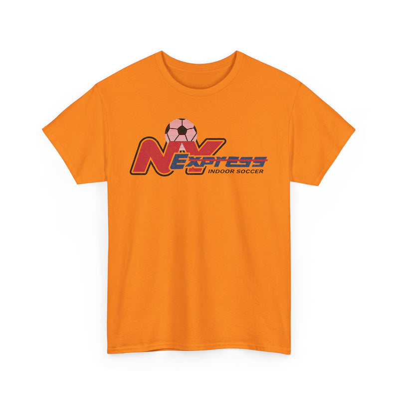 Load image into Gallery viewer, New York Express Major Indoor Soccer League 1986-1987 T-shirt
