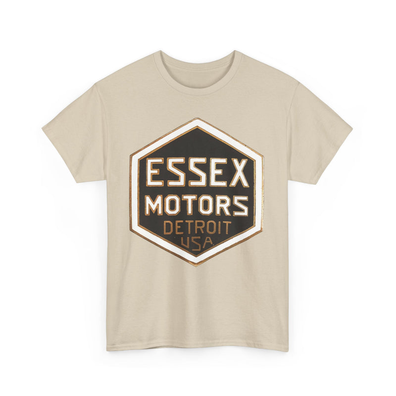 Load image into Gallery viewer, Essex Motors Detroit USA Gold Badge Rare Logo T-shirt