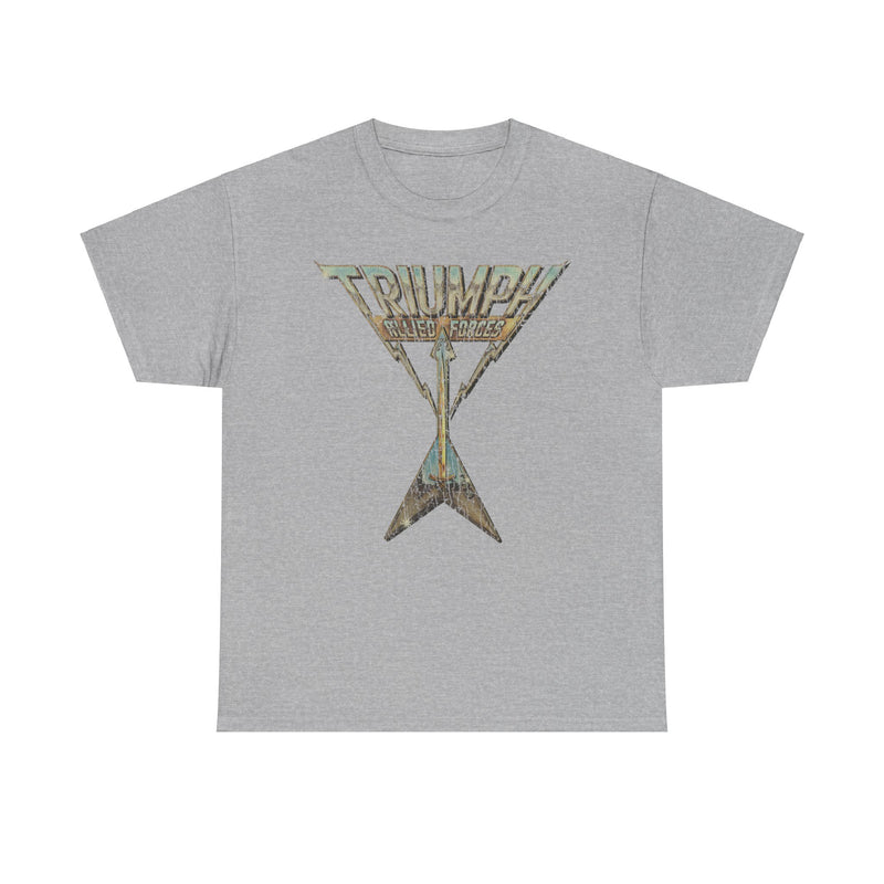 Load image into Gallery viewer, Triumph Allied Forces Canadian Music Rock Band T-shirt
