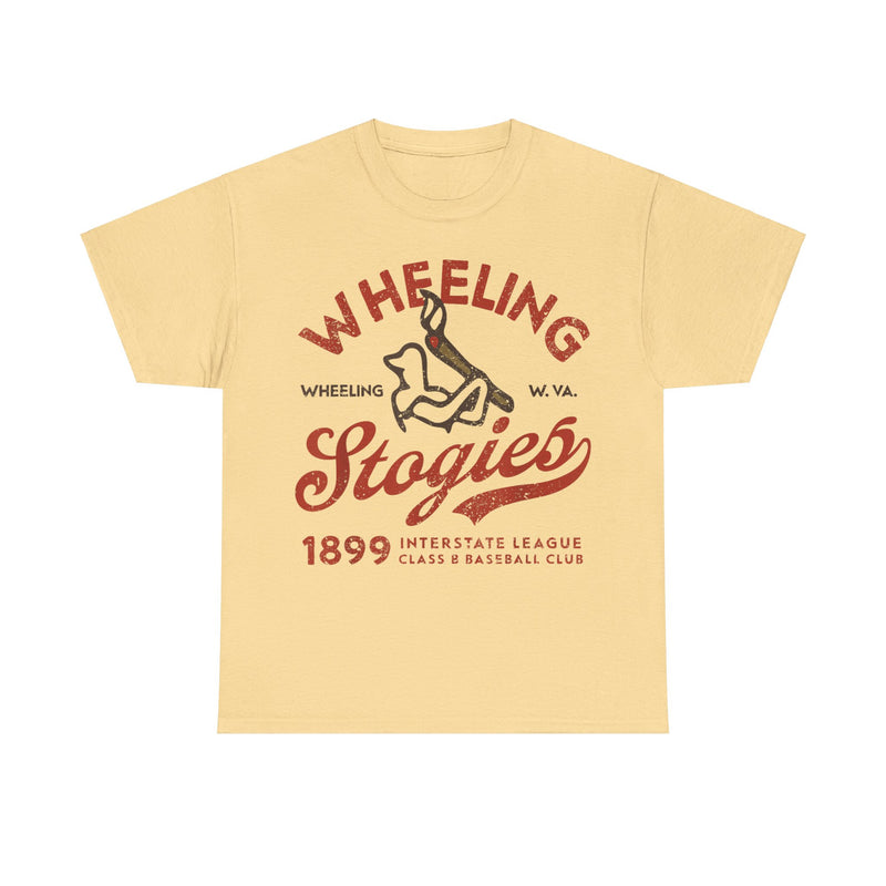 Load image into Gallery viewer, Wheeling Stogies West Virginia Nostalgic Retro Baseball Team T-shirt
