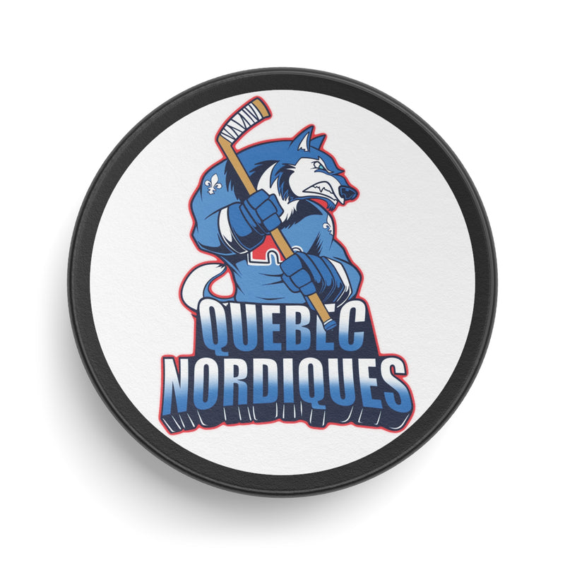Load image into Gallery viewer, Quebec Nordiques Canada Hockey Puck