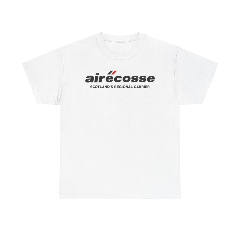 Load image into Gallery viewer, Airecosse Scotland's Regional Carrier Vintage Airline Logo Aviation T-shirt