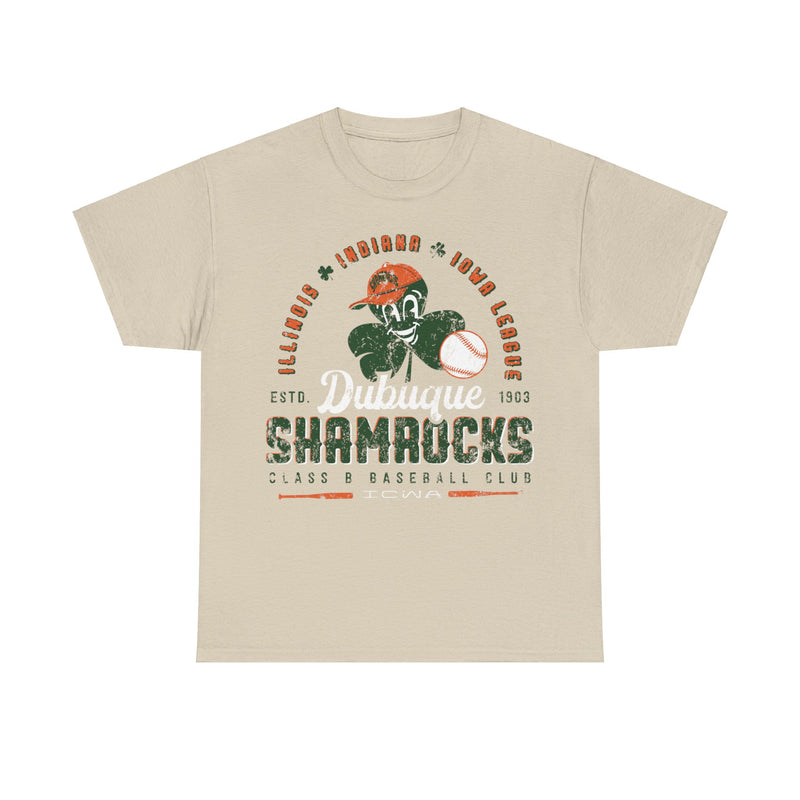 Load image into Gallery viewer, Dubuque Shamrocks Est 1903 Iowa Baseball T-shirt
