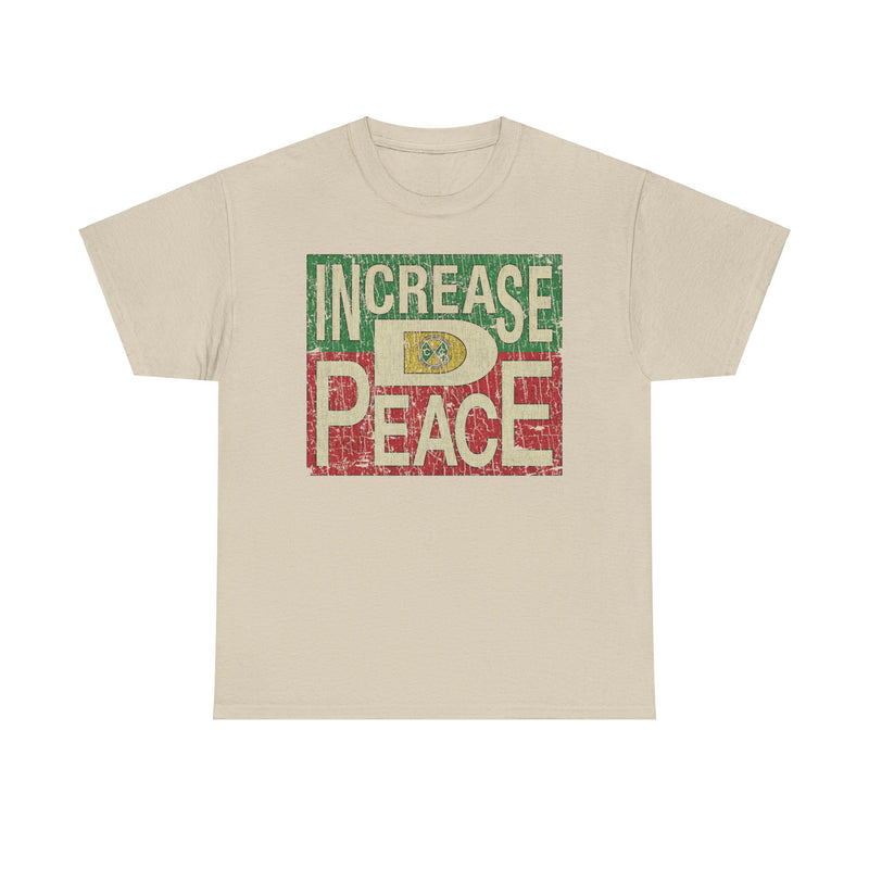 Load image into Gallery viewer, Increase D Peace 1992 Political Logo T-shirt