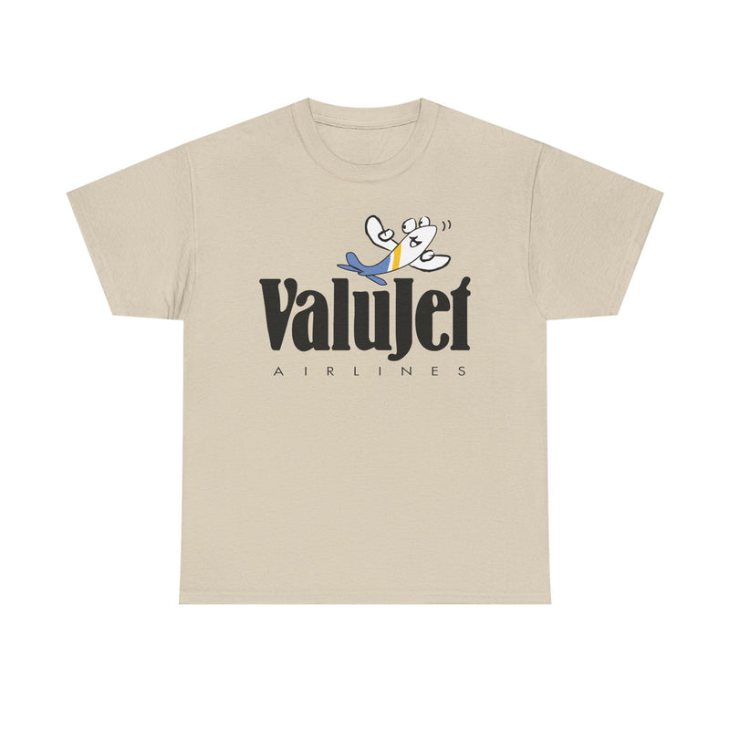 Load image into Gallery viewer, ValuJet Airlines Cartoon Plane Character Vintage Florida Carrier T-shirt