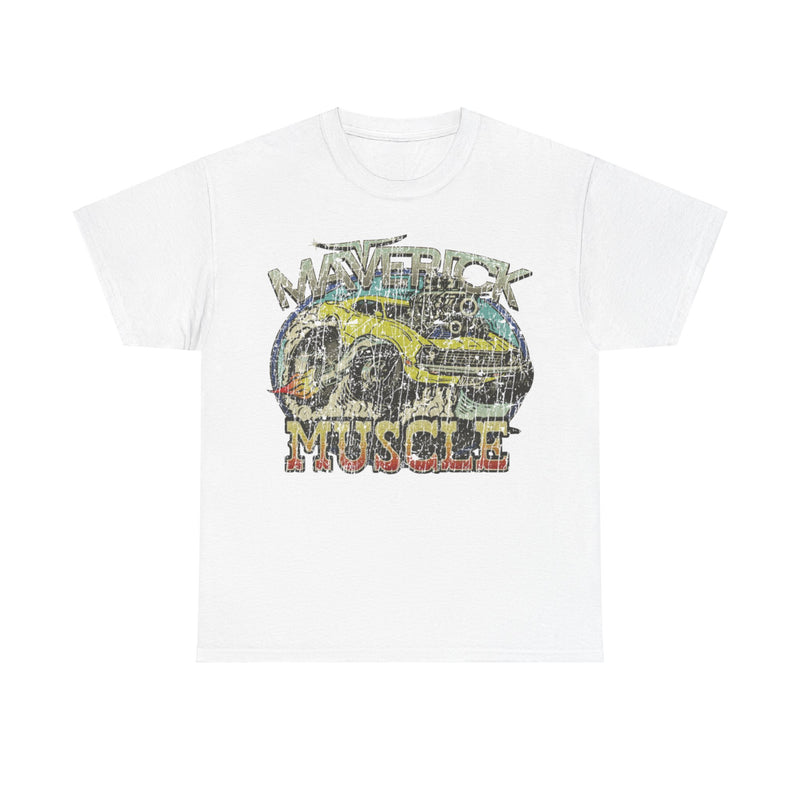 Load image into Gallery viewer, Maverick Muscle Car 1970 Distressed Print T-shirt