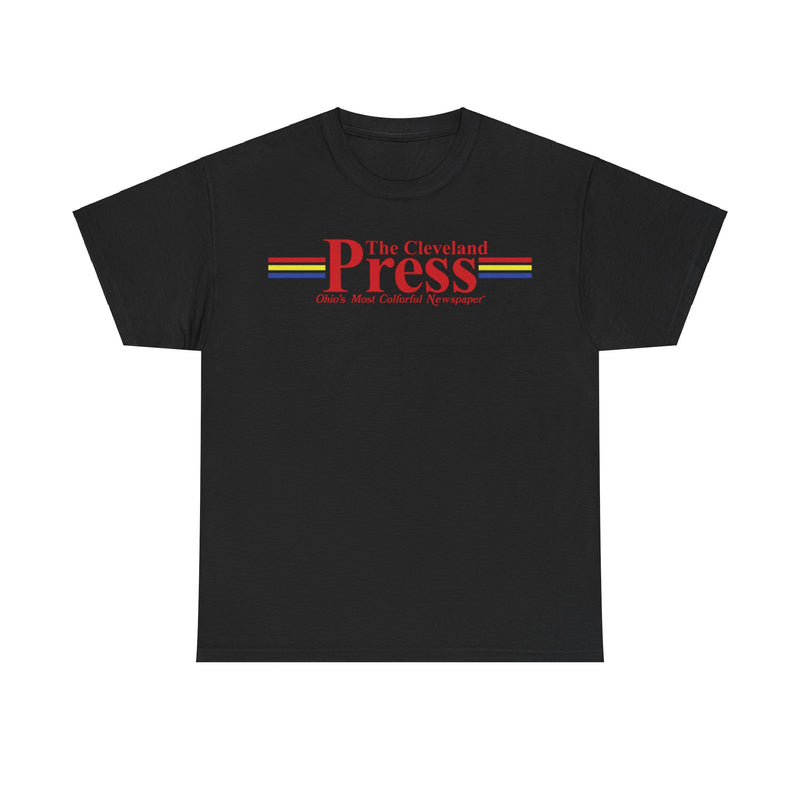 Load image into Gallery viewer, Cleveland Press Newspaper Ohios Most Colorful Retro Nostalgic T-shirt
