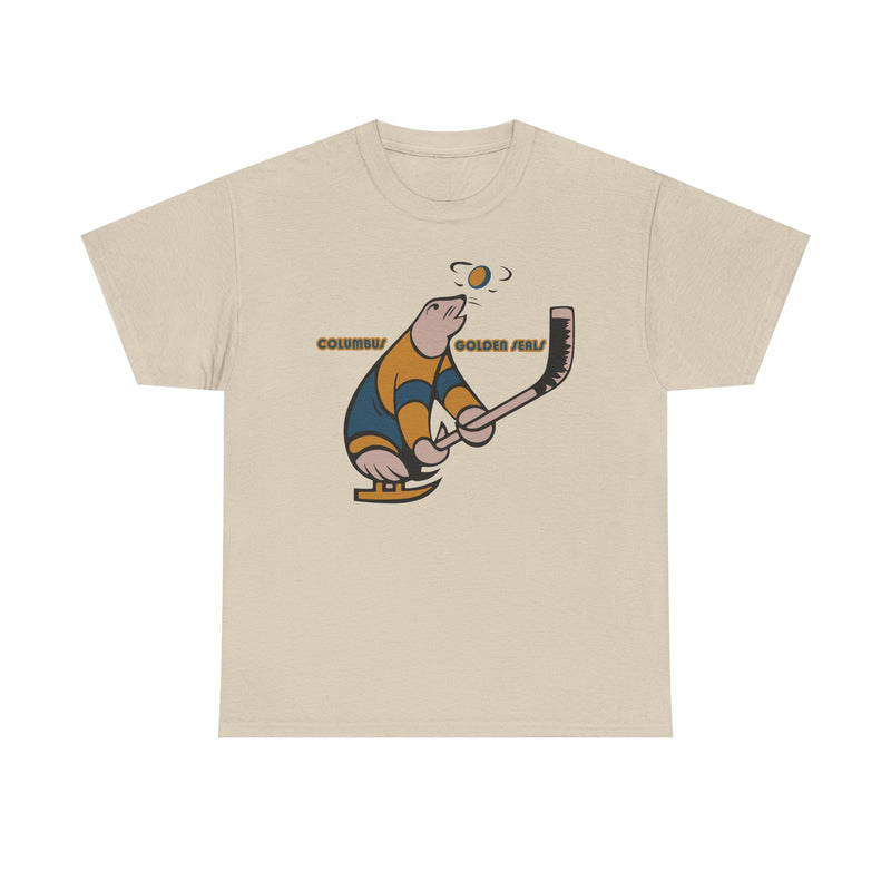 Load image into Gallery viewer, Columbus Golden Seals Hockey 1971-1973 T-shirt