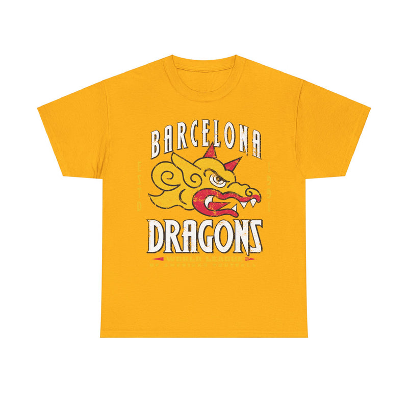 Load image into Gallery viewer, Barcelona Dragons Est 1991 Spain Football Team T-shirt
