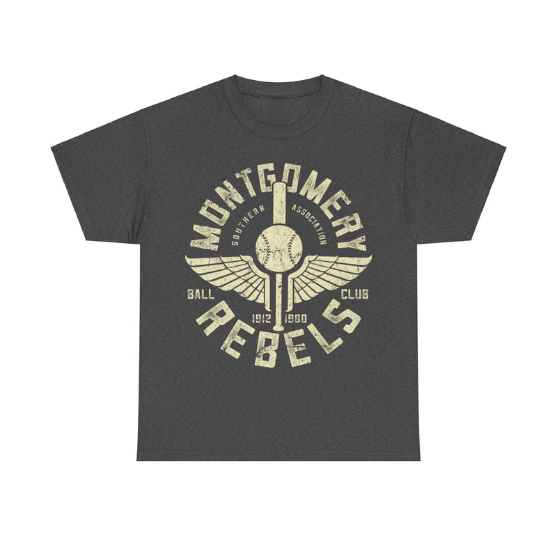 Load image into Gallery viewer, Montgomery Rebels Alabama Baseball Team T-shirt