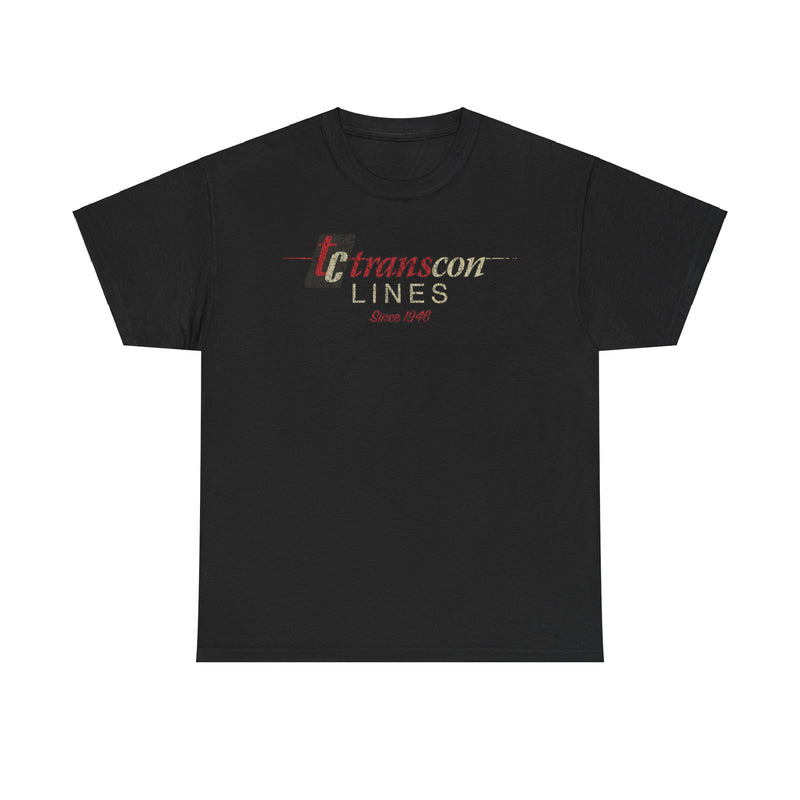 Load image into Gallery viewer, Transcon Lines 1946 California Truck Tractor Trailer Freight Company T-shirt