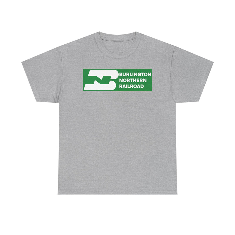 Load image into Gallery viewer, Burlington Northern Railroad Vintage Train Railway Logo T-Shirt