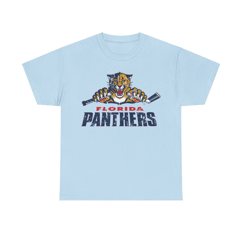 Load image into Gallery viewer, Florida Panthers Blue Logo Ice Hockey T-shirt