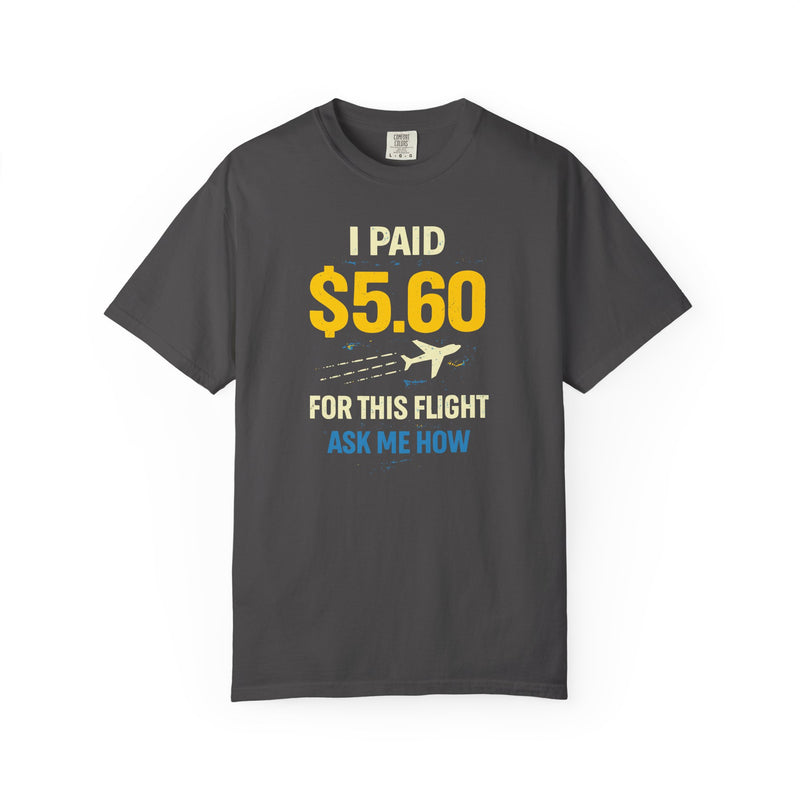 Load image into Gallery viewer, $5.60 Flight Credit Card Points Miles Travel Graphic T-shirt