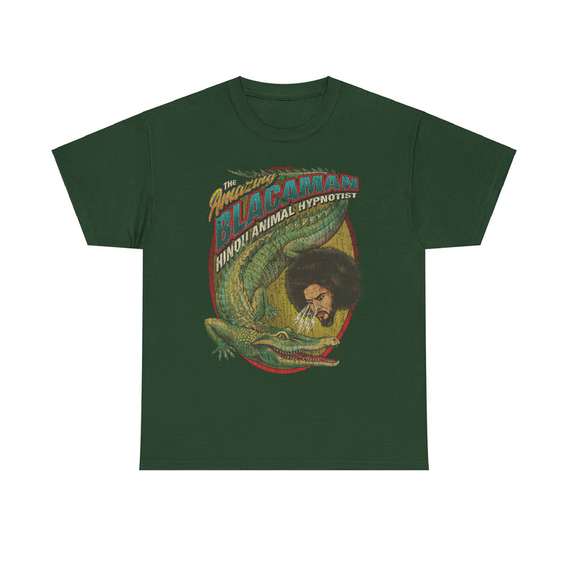 Load image into Gallery viewer, The Amazing Blacaman 1924 Hindu Animal Hypnotist Circus Performer T-shirt