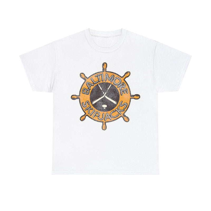 Load image into Gallery viewer, Baltimore Skipjacks Hockey Team Nostalgic Logo T-shir